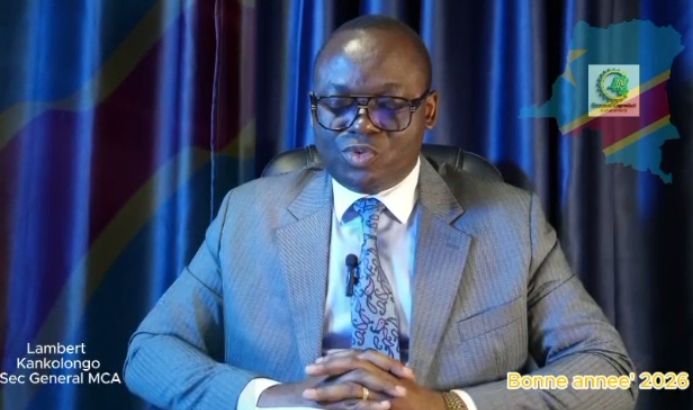 MESSAGE DE VŒUX ET D’ENGAGEMENT DU MCA POUR L’ANNÉ